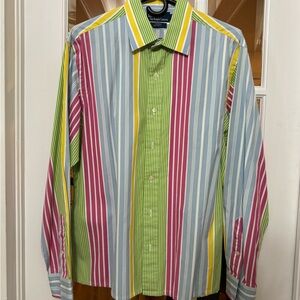 Ralph Lauren Multicolor Striped Button Down Shirt